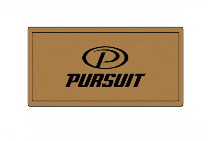 Pursuit Boats Helm Pad Hzchione 16″ x 39″/6MM Brown Black