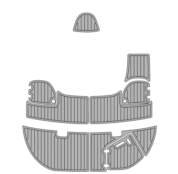 2005 Tahoe 234 Traction Mats Eva Foam Boat Flooring Marine Decking Hzchione Light Grey Black