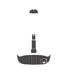 2005 Four Winns Horizon 250 Traction Mats Eva Foam Boat Flooring Marine Decking Hzchione Dark Gray Black