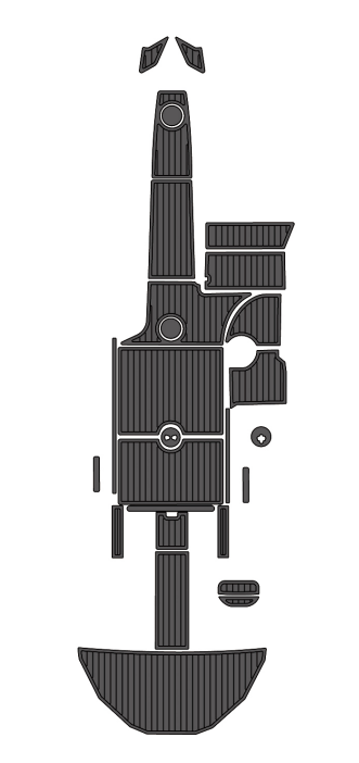 2014 Moomba Mojo 2.5 Traction Mats Eva Foam Boat Flooring Marine Decking Hzchione Dark Grey Black