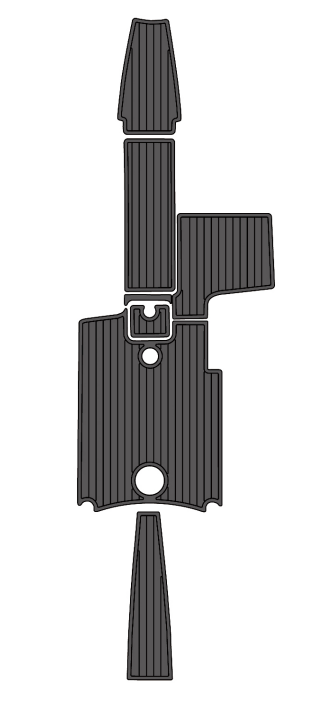 2009 Mastercraft X14v Traction Mats Eva Foam Boat Flooring Marine Decking Hzchione Dark Grey Black