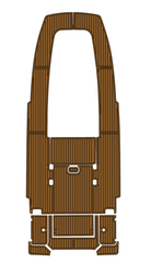2024 Sportsman 247OE Traction Mats Eva Foam Boat Flooring Marine Decking Hzchione Brown Black