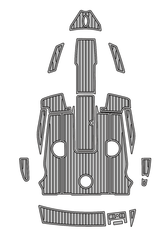 2005 Larson Senza 186 Traction Mats Eva Foam Boat Flooring Marine Decking Hzchione Light Grey Black