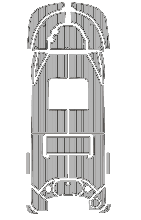 2015 Boston Whaler 150 Montauk Traction Mats Eva Foam Boat Flooring Marine Decking Hzchione