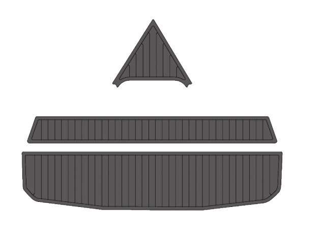 Shockwave 29 Traction Mats Eva Foam Boat Flooring Marine Decking Hzchione Dark Grey Black
