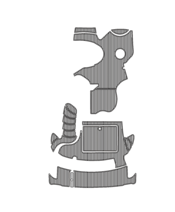 2011 Meridian 341 Traction Mats Eva Foam Boat Flooring Marine Decking Hzchione Light Gray Black