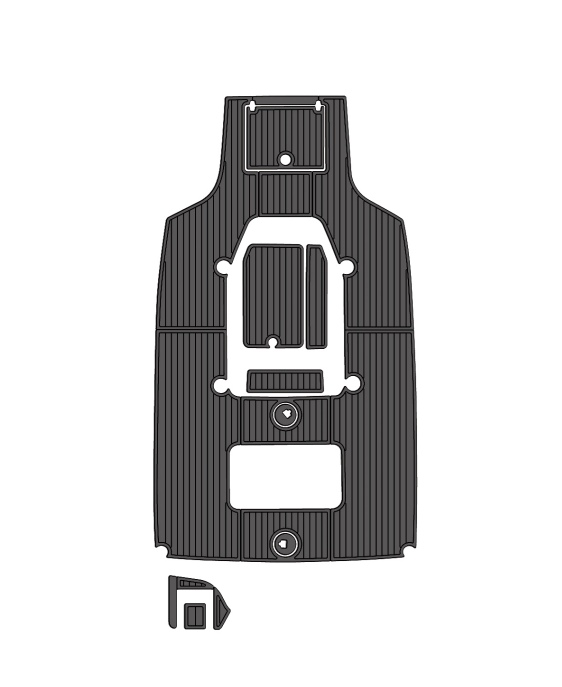 2022 Pathfinder 2600 Traction Mats Eva Foam Boat Flooring Marine Decking Hzchione Dark Grey Black