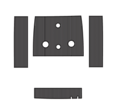 1996 WellCraft 22 Traction Mats Eva Foam Boat Flooring Marine Decking Hzchione Dark Grey Black