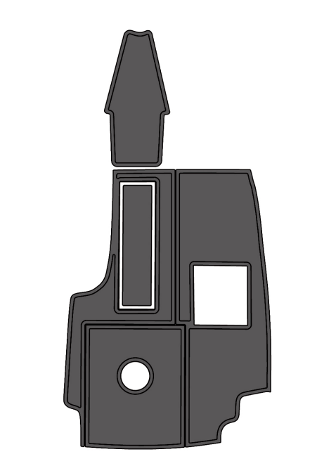 2000 MasterCraft 205V Prostar Traction Mats Eva Foam Boat Flooring Marine Decking Hzchione Dark Grey Black