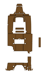 2021 Robalo 242 Explorer Traction Mats Eva Foam Boat Flooring Marine Decking Hzchione Brown Black