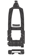 2022 Blackfin 332 CC Traction Mats Eva Foam Boat Flooring Marine Decking Hzchione Dark Grey Black