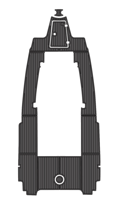 2018 Sailfish 27CC Traction Mats Eva Foam Boat Flooring Marine Decking Hzchione Dark Grey Black