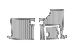 Robalo R222 Explorer Traction Mats Eva Foam Boat Flooring Marine Decking Hzchione Light Grey Black
