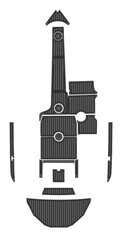 2014 Moomba Mobius LSV Traction Mats Eva Foam Boat Flooring Marine Decking Hzchione Dark Grey Black