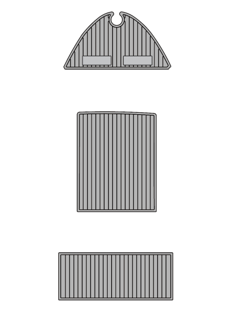 2021 Contender 44 Traction Mats Eva Foam Boat Flooring Marine Decking Hzchione Light Grey Black