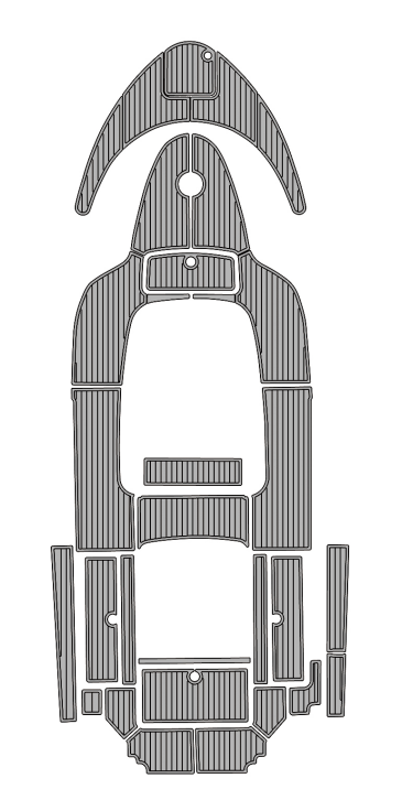 2022 Release 295 Traction Mats Eva Foam Boat Flooring Marine Decking Hzchione Light Grey Black