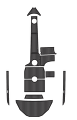 2013 Moomba Mobius LSV Traction Mats Eva Foam Boat Flooring Marine Decking Hzchione Dark Grey Black