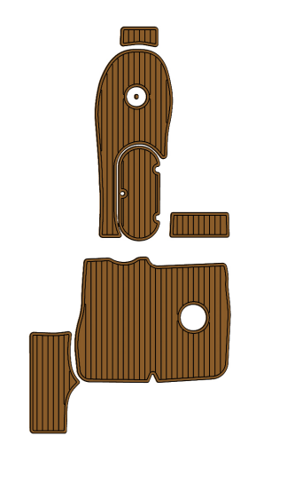 2019 StarCraft Limited 2000 Traction Mats Eva Foam Boat Flooring Marine Decking Hzchione Brown Black