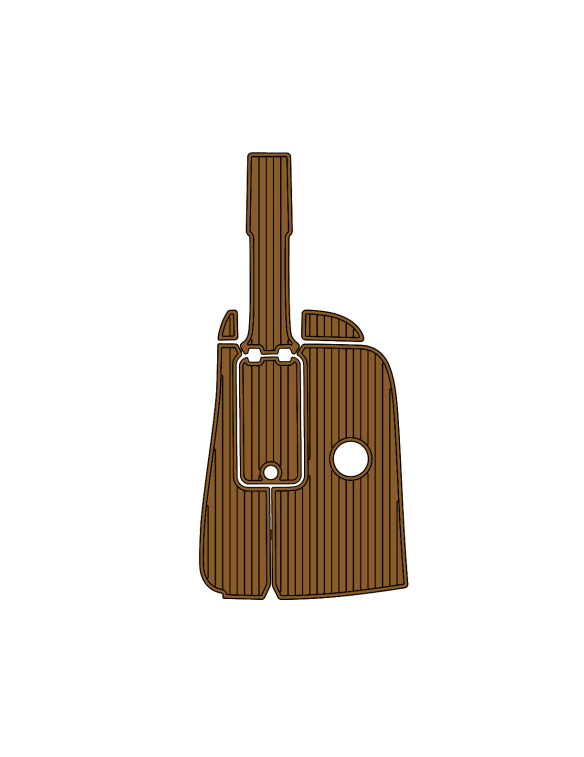 2017 Monterey 204 FSX Traction Mats Eva Foam Boat Flooring Marine Decking Hzchione Brown Black