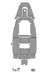 2019 Key West 239 DFS Traction Mats Eva Foam Boat Flooring Marine Decking Hzchione