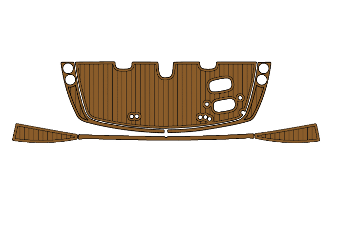 2016 Bennington Swimstep Traction Mats Eva Foam Boat Flooring Marine Decking Hzchione Default Title