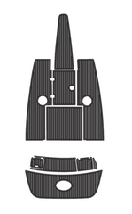 2002 Crownline 202 BR Traction Mats Eva Foam Boat Flooring Marine Decking Hzchione Dark Grey Black