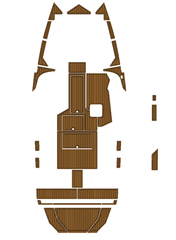 Pavati AL24 Traction Mats Eva Foam Boat Flooring Marine Decking Hzchione Brown Black