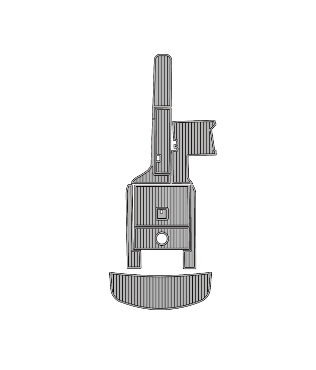 2012 Moomba Mobius Traction Mats Eva Foam Boat Flooring Marine Decking Hzchione Light Gray Black