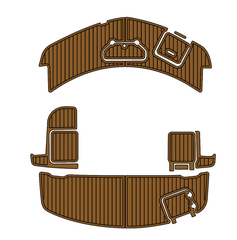 2014 Hurricane 187SS Traction Mats Eva Foam Boat Flooring Marine Decking Hzchione Brown Black