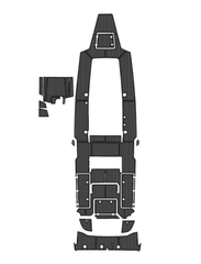 2022 Nor-Tech 390 Traction Mats Eva Foam Boat Flooring Marine Decking Hzchione Dark Grey Black