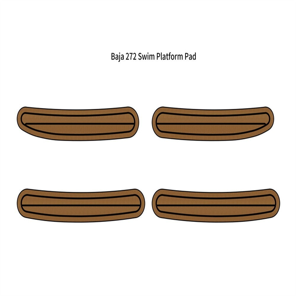 1994-1999 Baja 272 Swim Platform Traction Mats Eva Foam Boat Flooring Marine Decking