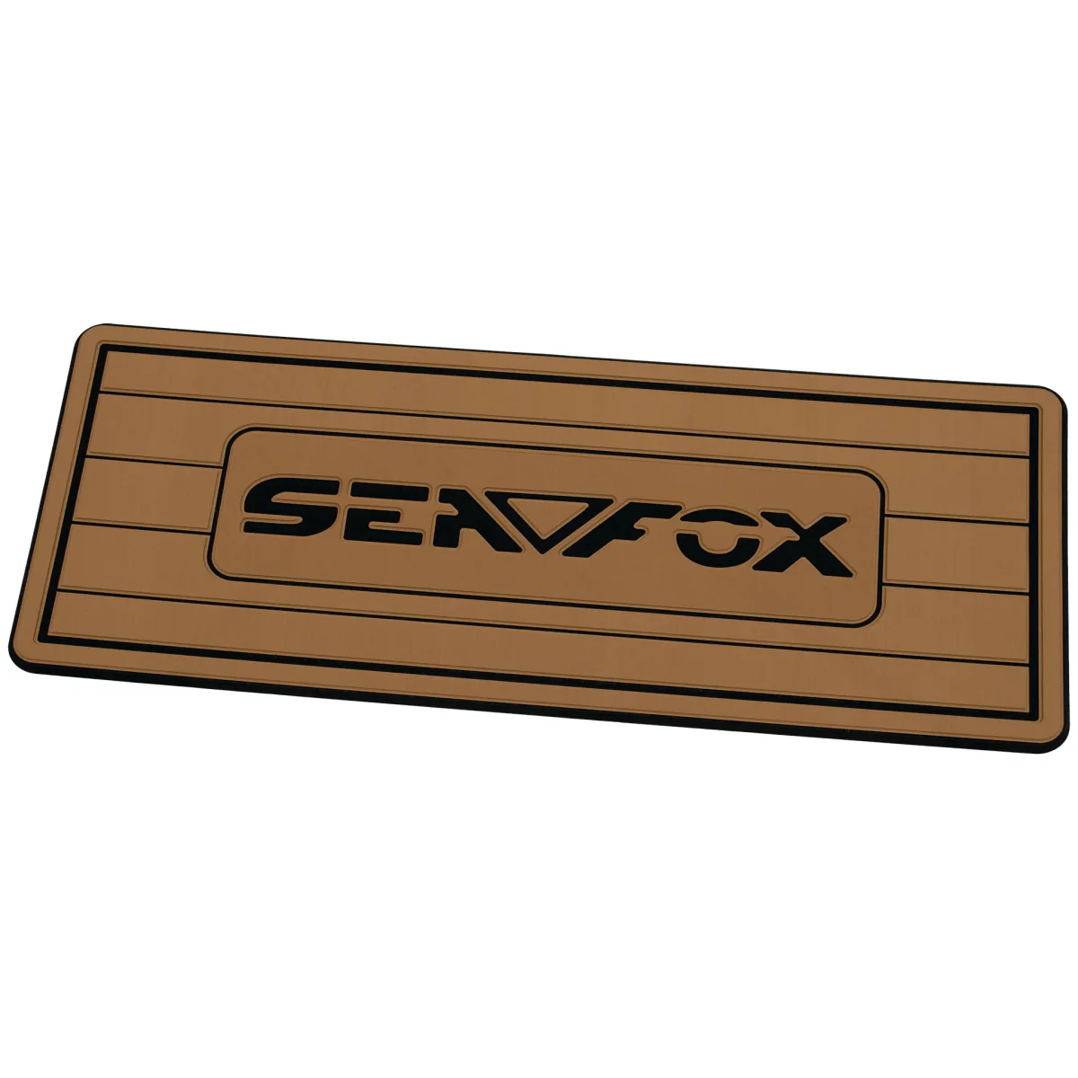 Sea Fox Boats Helm Pad Hzchione 36″ x 14″/13MM Vertical Lines Text