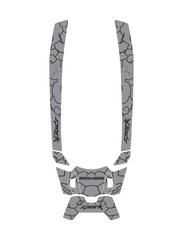 2024-2025 Sea Doo SPARK TRIXX 3 UP Customize Jet Ski Mats Non-Slip Motorboat Traction Mat Hzchione Light Gray Black