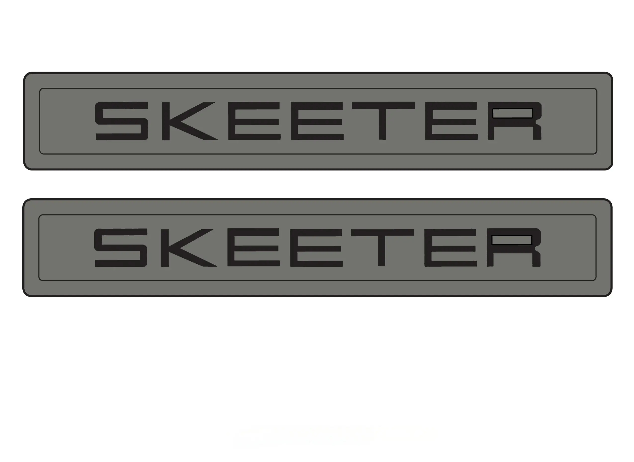 Skeeter ZXR EVA Foam Tralier Fender Pads 38"L x 6.25"W Hzchione